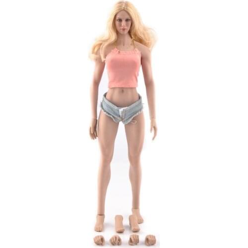 TBLeague 1/6 Scale PH Suntan Skin S23B Middle Bust Body Female 12" Action Figures Europe Girl Women MIDBreast Seamless Doll Toys
