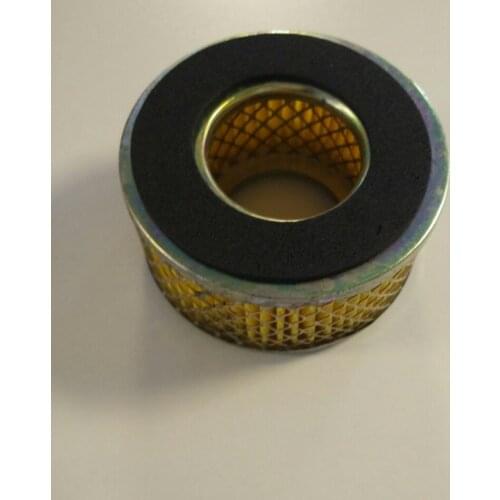 Compressor 35mm Inner Dia 39mm Height Ruffly Air Muffler Filter Yellow