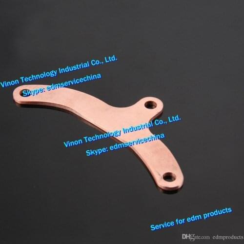 2pcs/lot) 200542924 edm Contact Plate for ROBOFIL 330F,240,330F,440 Charmilles edm parts Contact Sheet 200.542.924