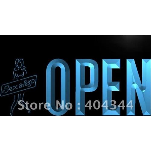 LK838- OPEN Sex Adult Toys Lure LED Neon Light Sign home decor crafts