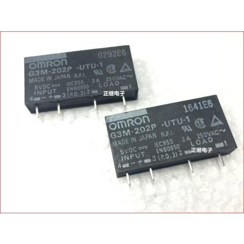 Original solid state relay G3M-202P-UTU-1 5V 5VDC