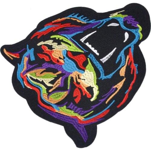 Custom embroidered Patches Tiger Sew On Iron On Badge Any design any qty welcome to customize your own patch