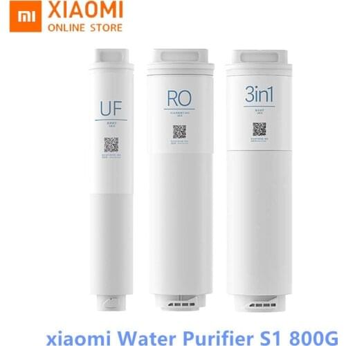 Original Xiaomi Water Purifier S1 800G Filter UF Ultrafiltration RO Reverse Osmosis 3in1Composite Filter Home Water Filter Parts