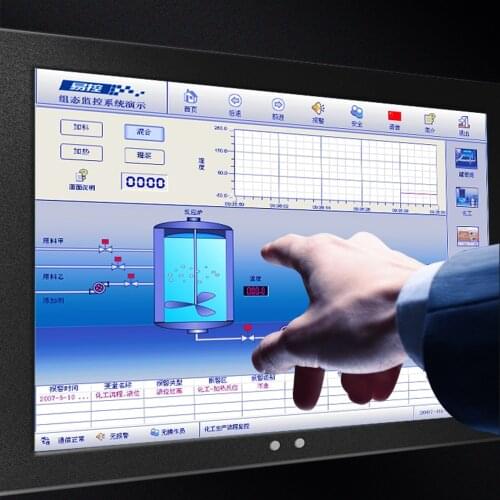 14 15.6 17.3 21.5 23.6 19 Inch Celeron J1900 4G memory Industrial computer all in one PC Bulit-in Wifi Resistance Touch Screen