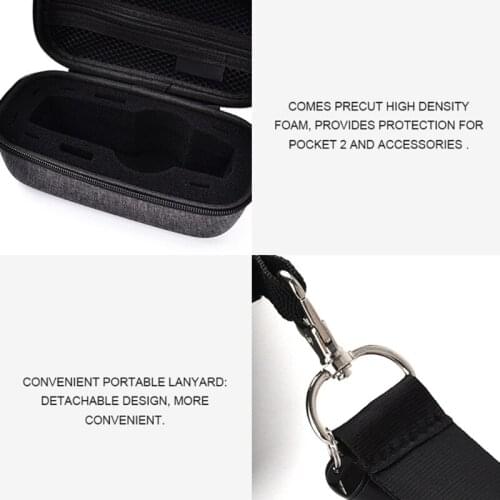 Shockproof Protective Storage Case Box for -DJI -OSMO Pocket 2 Gimbal Camera 270B