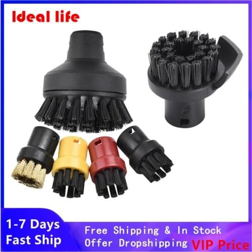 Muli-Purpose Universal Steam Cleaning Brush Kit For Karcher SC1 SC2 SC3 SC4 SC5 SC7 EasyFix Premium Cleaner Cloth Pads Mop Cloth