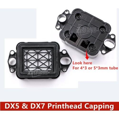 High quality dx5 capping for Epson DX5/DX7 Printhead cap Gongzheng Xuli Allwin Human Thunderjet eco solvent printer cap top assy