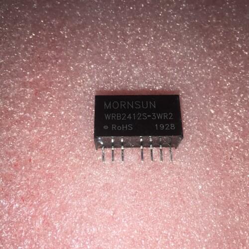 Wrb2412s-3wr2 DC-DC Power Supply Module 24V to 12V 3W Voltage Regulator