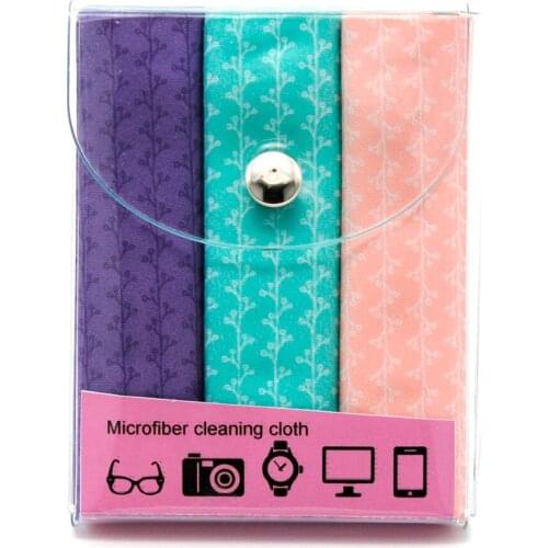 XizeHOM NEW 18*18cm/3pcs microfiber cleaning cloth (Portable packaging )