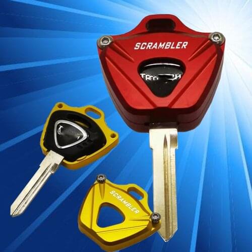 For Triumph SCRAMBLER Motorcycle Key Cover Case Shell Keys protection