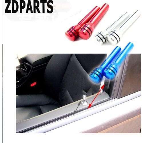 ZDPARTS 2PC Automobiles Car Door Pin Lock Knob Lift Covers For Renault Megane 2 Logan Captur Alfa Romeo 159 Chevrolet Cruze Jeep
