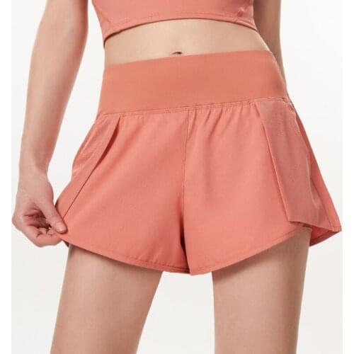 Women Butt Scrunch Skirted Yoga Shorts Running Cycling Biker Shorts Women 2 In 1 Marathon Quick Dry Shorts Gym Sport Shorts