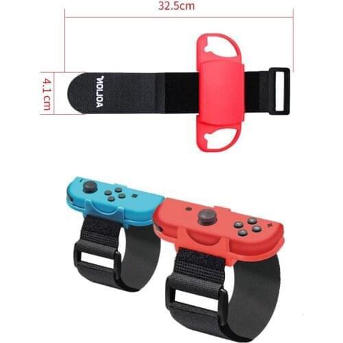1 Pair Adjustable Game Bracelet Elastic Strap for Nintendo Switch for Joy-Con Controller Smart Wristband r30