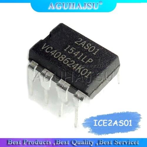 10pcs/lot ICE2AS01 2AS01 DIP-8 LCD power management chip