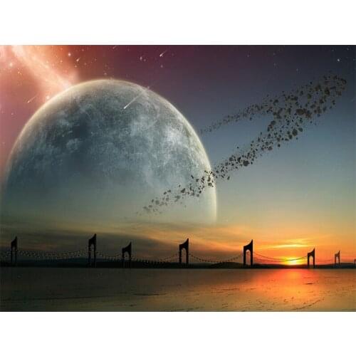 5D Planet Beautiful Scenery Home Decor Full Square Diamond Embroidery Diy Diamond Painting Cross Stitch Diamond Mosaic Gift