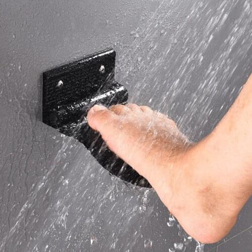 Aluminum Pedal Bathroom Antiskid Pedal Shower Bathroom Toilet Strong Durable Pedal Household Bathroom Accessories