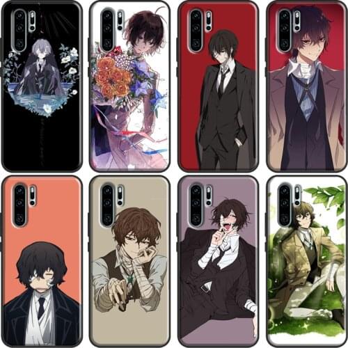 Bungou Stray Dogs Dazai Osamu Anime Case For Huawei P30 Lite P40 P20 Pro P Smart Z 2019 2021 Mate 20 10 Lite TPU Phone Cover