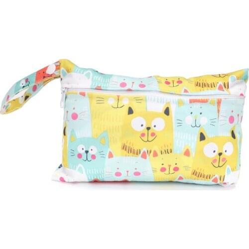 [CHOOEC] NEW Small Size:15*22.5CM New Wet Bag Washable Reusable Cloth diaper Nappies Bags Waterproof Swim Sport Travel Carry bag