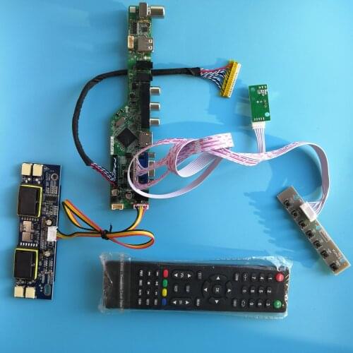 For M216H1-L06 1920X1080 21.6" HDMI LCD Resolution TV Controller Board VGA AV 4 lamps 30pin Digital Signal VGA kit