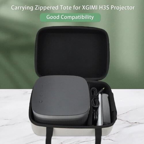 EVA Travel Storage Bag Carrying Zippered Tote Shockproof Projector Accessories For XGIMI H3S Projector