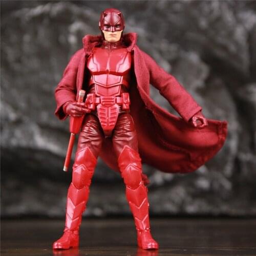 Marvel Daredevil Matt Murdock 6" Action Figure Custom Armoured Cape Hells Kitchen Devil TV Version Defenders Legends Toys Doll