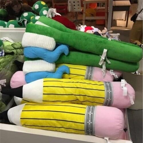 Fancytrader Simulated Plush Toothbrush Pilllow Toys 33inch Soft Stuffed Pencil Pillow Doll 90cm