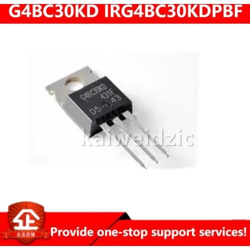 Kaiweikdic New imported original IRG4BC30KDPBF G4BC30KD IRG4BC30KD TO-220 N-channel MOSFET / IGBT transistor triode