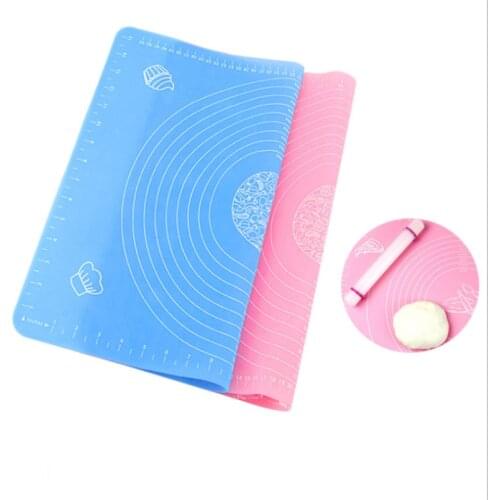 Large Silicone Pastry Baking Mats Non stick and Non Slip Counter Mat Bread Making Tools Dough Rolling Mat TS2