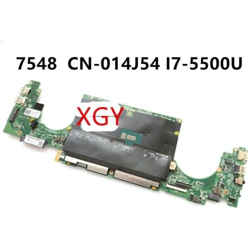 FOR DELL Inspiron 15 7548 motherboard 14J54 014J54 DA0AM6MB8F1 I7-5500U 100% Test ok