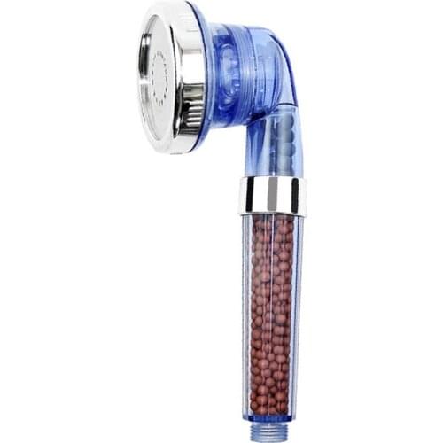 3 Function Adjustable Jetting Shower Head Bathroom High Pressure Water Handheld Saving Filter SPA Shower Heads Bath Accessories