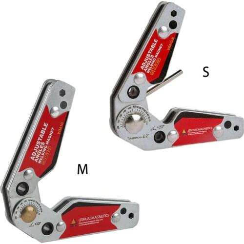 Adjustable Magnets Welding Locator Magnetic Holder Welding Fixture Corner Clamp
