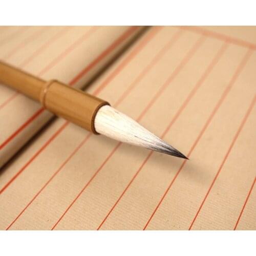 Dragon and Phoenix Lake pen and brush brush face Style European script Liu style Tang Kai calligraphy special brush Shanlian