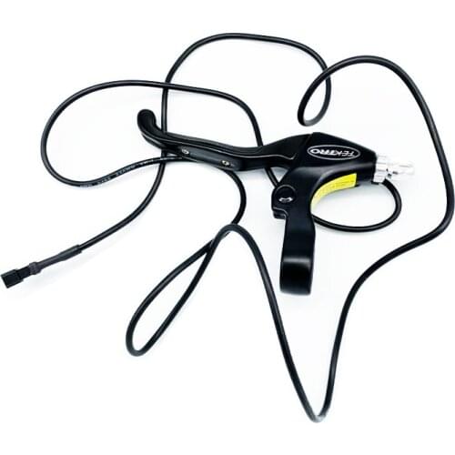 TK E-bike Brake Levers Alloy Aluminum Bicycle Brake Front Rear Electric Bike Scooter Brakes Handles Replacement with Bell