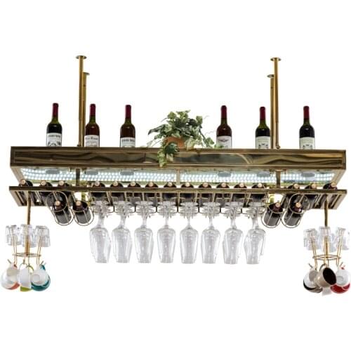 France Stainless Steel Bar Bodega Cellar Chateau Shelf Holder Wine Rack