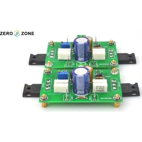 ZEROZONE 2 PCS PASS ACA MINI Stereo 5W Single-Ended Class A FET+MOS Power Amplifier Baord