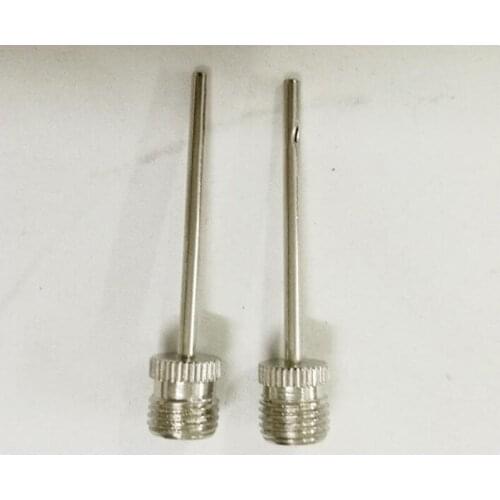 20pcs/lot Stainless Steel All-purpose Inflatable Needle Metal Ball Needle Bicycle Pump for Basketball Football
