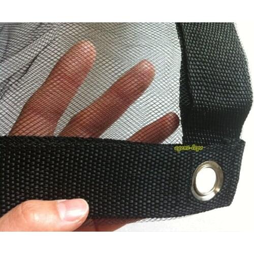 3.6x3.6m 12'x12' 12x12 Double-Layer Black Gauze Net Backdrop Cloth For Light Weakening Photographic Background Fabric