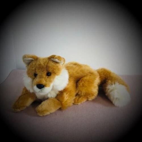 40cm Cute Fox Plush Toys Simulation Giant Squid Stuffed Toys Cute Animal Plush Dolls for Kids Girls Gifts