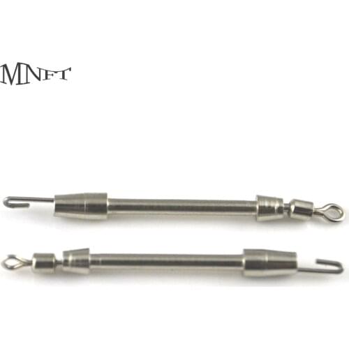 MNFT 8 PiecesSpeed Snap Lead Piece Seat Swivels Fishing Tackle Fishing Connector Rolling Swivel Fishing Swivel Small Accessories