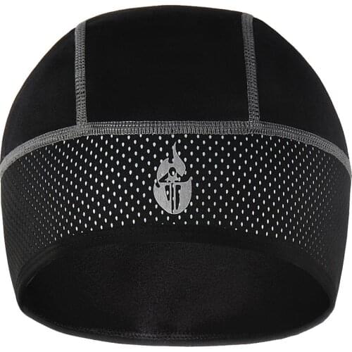 Road Bike Cycling Cap Soft Skull Cap Hat Winter Windproof Beanie Cycle Caps