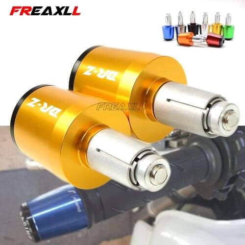 DR-Z For SUZUKI DRZ 400S 400SM DR-Z 400 drz400 CNC Logo Alumiunm Plugs Motorcycle 7/8'' 22mm Handlebar Handle Bar Grips Cap Ends