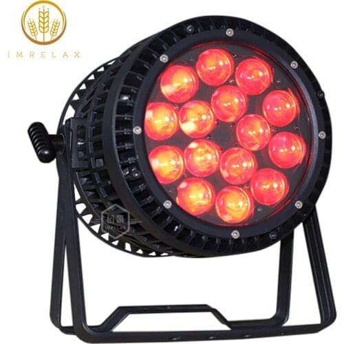IMRELAX ZOOM 15x15W RGBW Waterproof LED Par Light for Outdoor DMX Event Stage DJ Disco Music Festival