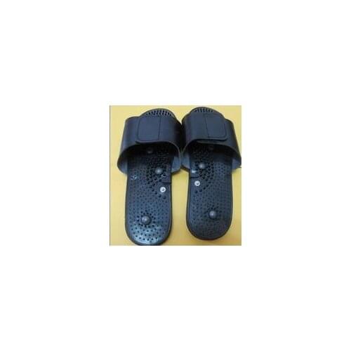 1 pair massager slipper for digital therapy machine/ tens machine Foot massage slippers Foot reflexology massager +Free shipping
