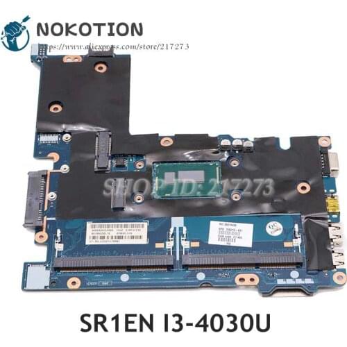 NOKOTION For HP probook 430 G2 Laptop Motherboard SR1EN i3-4030U CPU ZPM30 LA-B171P 768215-601 768215-001 Main Board