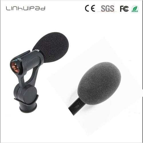Linhuipad K30 top grade press conference Microphone Windscreen Mic Foam Cover for K430 microphone and all 15-18MM diameter Mic