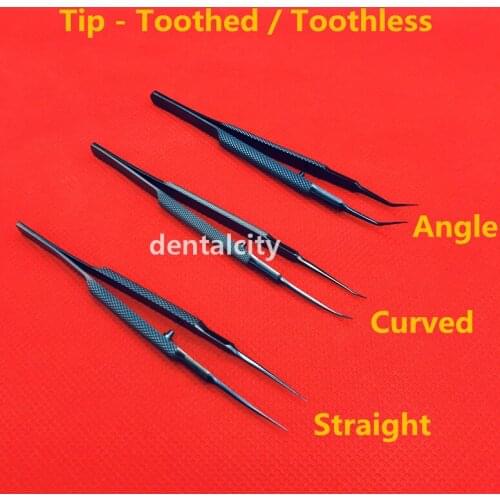 14CM Titanium alloy Microscopic instruments Micro scissors, Conjunctiva Toothed, Forceps Probes,Hooks ,Spatulas, Speculums tweez