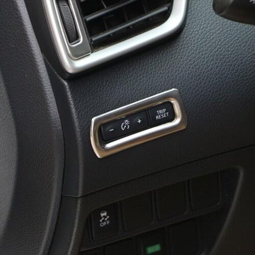 My Good Car Car Interior Trip Reset Odograph Frame Button Cover Trim Sticker for Nissan X-trail Xtrail Rogue T32 2013 - 2018