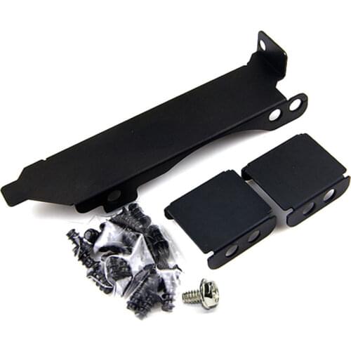 New Main box DIY CPU Graphics 8-9 cm card double fan support the radiator cooling fan support effective auxiliary Fans & Cooling