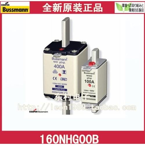 [SA]US Bussmann Fuses 160NHG00B 500V NH00 gG / gL 120Ka fuse--5PCS/LOT