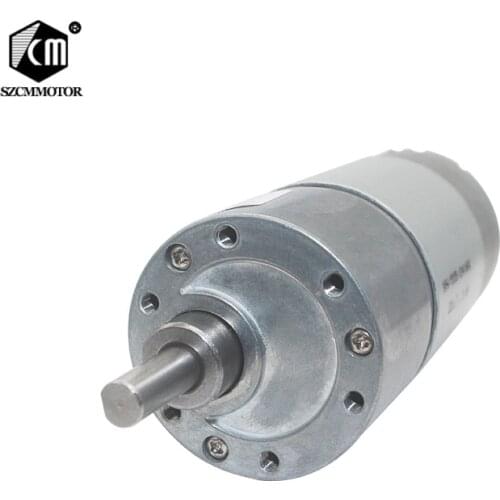 12V DC 8-1000RPM High Torque Low Rpm DC Motor All Metal Low Noise Gear Motor JGB37-545 Gear Motor Dc
